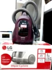جارو برقی ال جی 2000W مخزنی و مدل 706W02