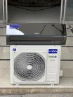 کولر گازی 24000 یونیوا اینورتردار پنل مشکی UN-MS24000VB