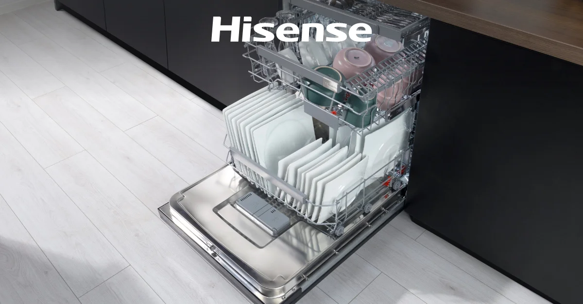 ماشین ظرفشویی 15 نفره هایسنس سیلور مدل HS623E90G