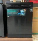 ماشین ظرفشویی مشکی 16 نفره هایسنس 2025 مدل HS673C90BME