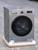 ماشین لباسشویی ال جی 8 کیلو نقره مدل F4Y2TYGYP