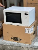 مایکروویو 25 لیتر توکار بوش سفید مدل HMT84G421