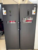 یخچال فریزر دوقلو ال جی رنگ دودی مدل 511-514