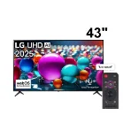 تلویزیون 43 اینچ ال جی 2025 اسمارت 4k مدل 43UA85006
