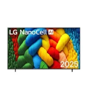تلویزیون 86 اینچ ال جی NanoCell اسمارت 2025 مدل 86 NANO80