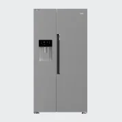 یخچال بکو ساید بای ساید سیلور 30فوت مدل GN163241XBN