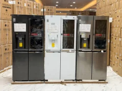 یخچال فریزر ساید بای ساید ال جی سیلور  5 درب مدل X29