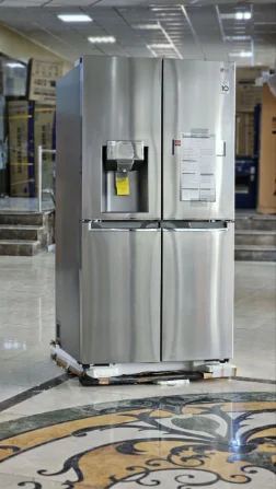 یخچال ساید 34 فوت ال جی 5 درب سیلور مدل j34