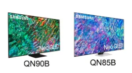 مقایسه تلویزیون سامسونگ QN85B و QN90B