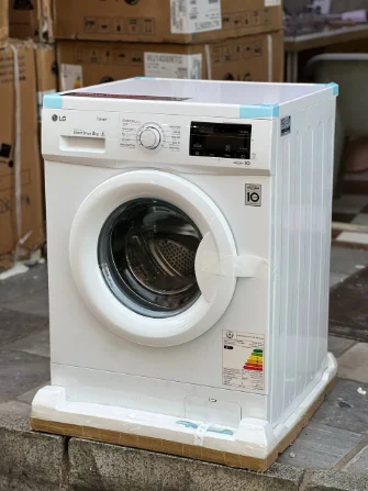 ماشین لباسشویی 8 کیلو ال جی FH2J3QDNPO سفید