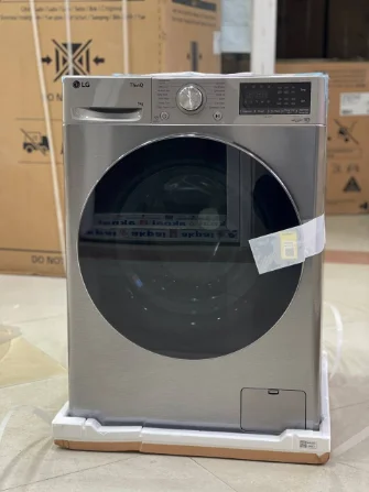 ماشین لباسشویی 9 کیلو ال جی V5 بخارشور دار مدل F4V5VYP2T