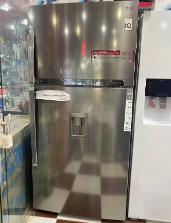 یخچال فریزر الجی بالا و پایین 30 فوت کره سیلور 882