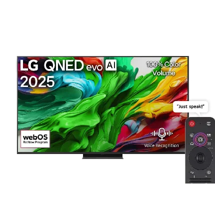 تلویزیون 86 اینچ ال جی 2025 mini led اسمارت 4K مدل 86QNED86A