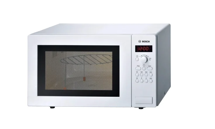 مایکروویو 25 لیتر توکار بوش سفید مدل HMT84G421