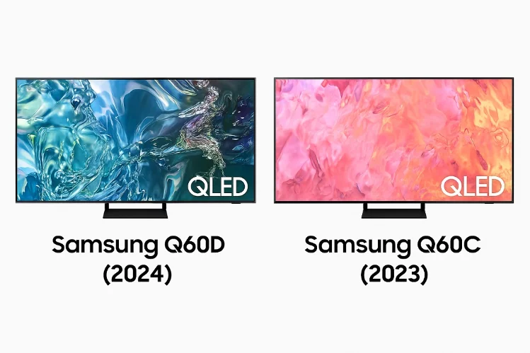 تفاوت تلویزیون سامسونگ Q60C با تلویزیون سامسونگ Q60D